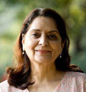 Senior woman looking at camera