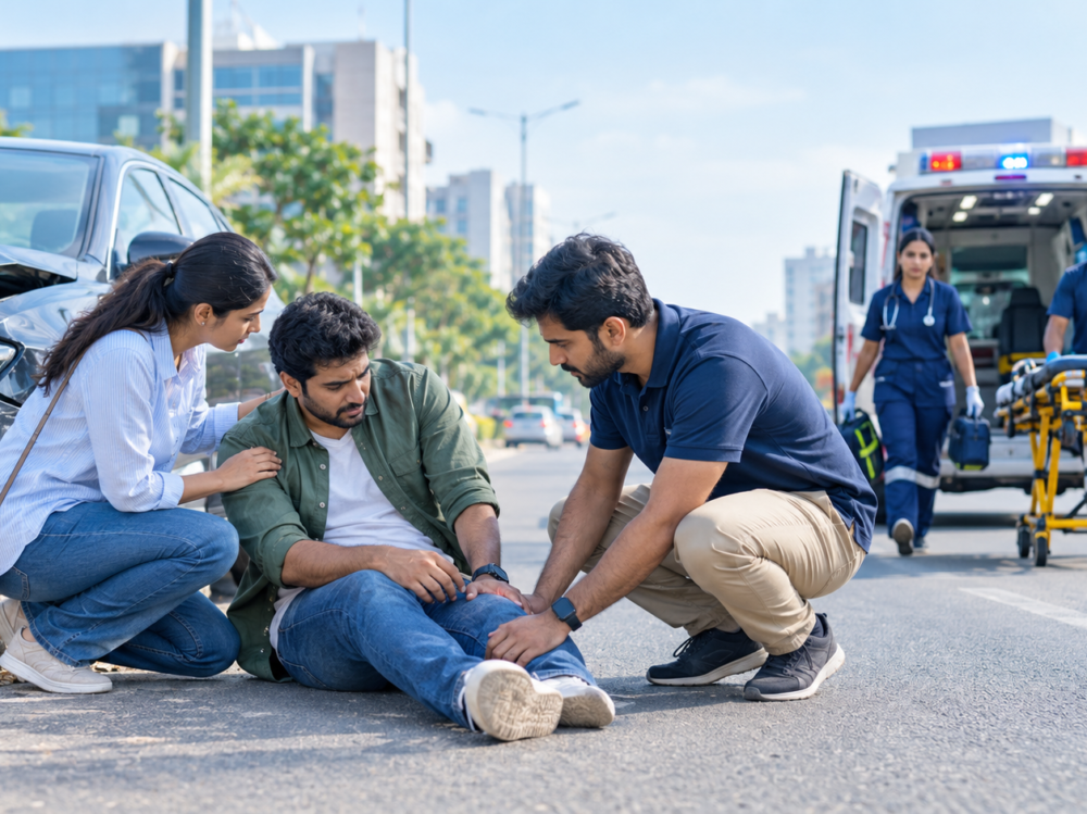 What to Do in the First Few Minutes After a Road Accident